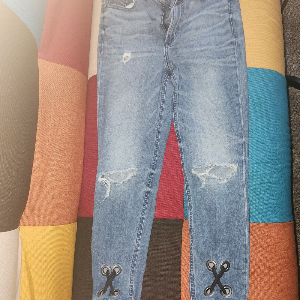 Express Distressed Denim